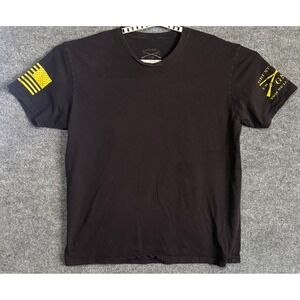 Grunt Style Mens XXLarge Black Don't Tread On Me Gadsden Snake T Shirt